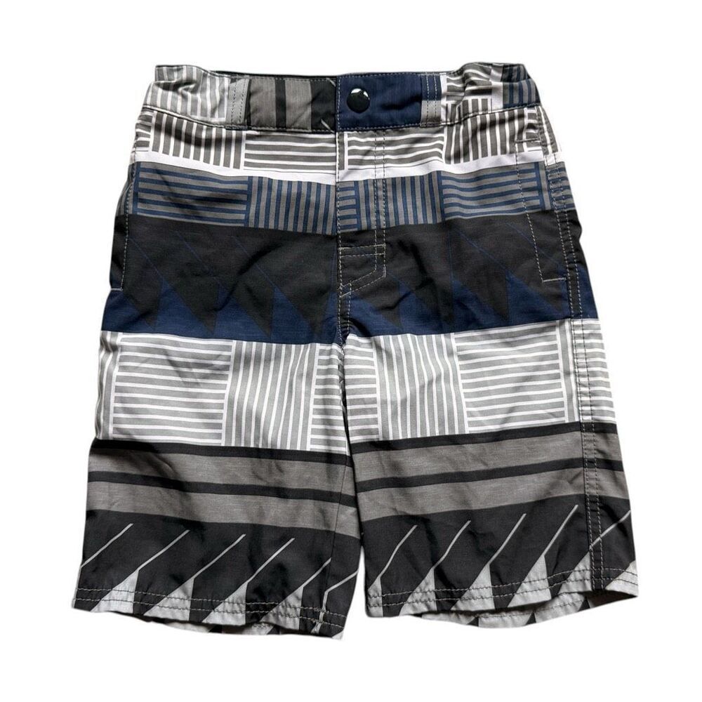 Toddler Boys Cherokee Abstract Print Board Shorts Swimming Trunks - Sz 7
